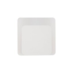 Altona Magnetic Base Wall Lamp, 12W LED 3000K 498lm, 15, 19cm Square Bottom Offset, Sand White, Acrylic Frosted Diffuser - thumbnail 3