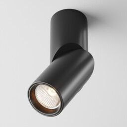 Maytoni Dafne Surface Mounted Downlight Black 3000K - thumbnail 1
