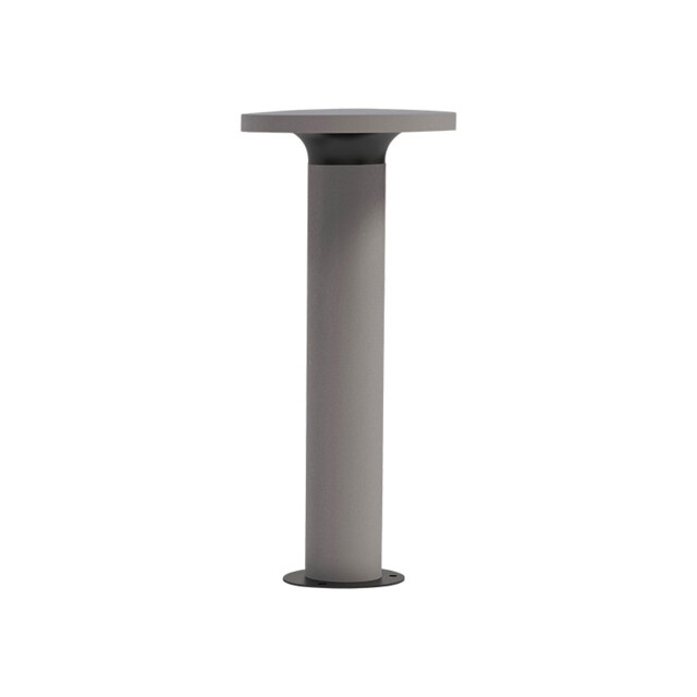 Zambelis Outdoor Bollard Natural Concrete-Sandy Black LED 3000K IP65 - image 1