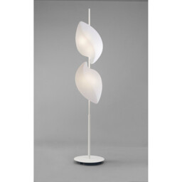 Natura Floor Lamp 4 Light E27 Outdoor IP44, Matt White/Opal White - thumbnail 2