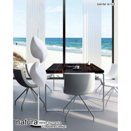 Natura Floor Lamp 4 Light E27 Outdoor IP44, Matt White/Opal White - thumbnail 3
