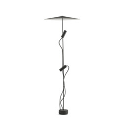 Clap 126cm LED Outdoor Display Light Black, Black Shade IP65 3000K with Screen - thumbnail 1