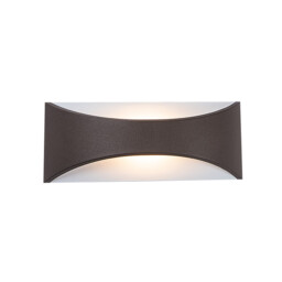 Slivo Outdoor Up Down Wall Lamp Dark Brown LED 3000K IP65