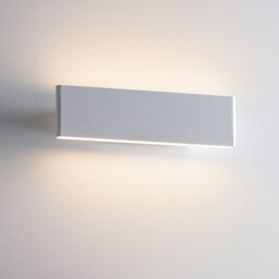 Bodhi Integrated LED Wall Textured Matt White Paint & Frosted Acrylic 2 Light Dimmable IP20 - thumbnail 2