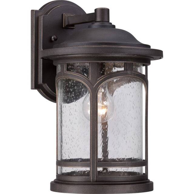 Marblehead 1 Light Medium Wall Lantern - Palladian Bronze Finish, E27 - image 1