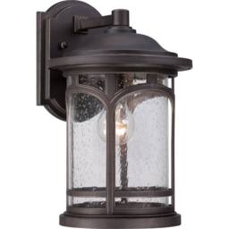 Marblehead 1 Light Medium Wall Lantern - Palladian Bronze Finish, E27 - thumbnail 1