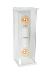 CLAIRE - Wall light Outdoor - 2xE27 - IP54 - White - Special Offer - thumbnail 2