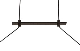 Sahara XL Ceiling Pendant 42W LED 2800K, 3400lm, Dimmable Frosted Acrylic, Brown Oxide - thumbnail 5