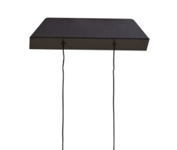 Sahara XL Ceiling Pendant 42W LED 2800K, 3400lm, Dimmable Frosted Acrylic, Brown Oxide - thumbnail 3
