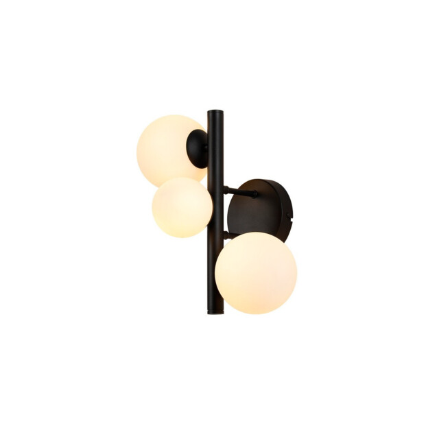 Marshall Wall Lamp, 3 Light G9, Satin Black, Opal Glass - image 1