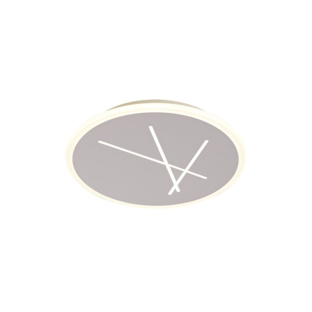 Kenzo Ceiling 37cm Round, 30W LED, 4000K, 2100lm, Sand White - image 1