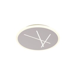 Kenzo Ceiling 37cm Round, 30W LED, 4000K, 2100lm, Sand White - thumbnail 1