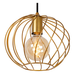 Danza Classic Cluster Pendant Light - Ø 50cm - 3xE27 - Matt Gold, Brass - thumbnail 3