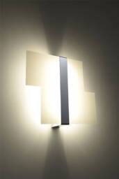 Massimo 2 Light Flush Wall Light White, Chrome, G9 - thumbnail 3