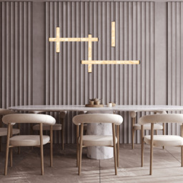 Aurista Bar Pendant Ceiling Light Sandy Black-Natural Alabaster LED 3000K Dimmable - thumbnail 2