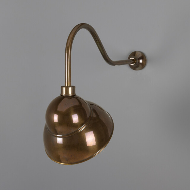 Novo Outdoor Sign Light, Antique Brass, IP23 - image 1