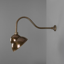 Novo Outdoor Sign Light, Antique Brass, IP23 - thumbnail 3