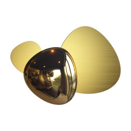 Jack-stone Modern Integrated LED Wall Lamp Gold, 3000K - thumbnail 1