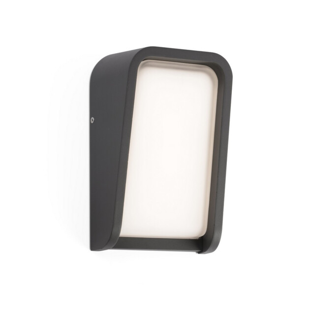 Mask Integrated LED Flush Wall Light Outdoor Wall Light Grey, 3000K, IP65 - image 1