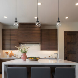 Richmond 12cm Pendant, 1 Light G9, IP44, Satin Black/Clear Smooth Round Glass - thumbnail 5