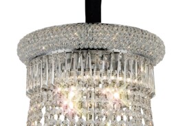 Alexandra Ceiling Pendant Chandelier 20 Light Polished Chrome, Crystal - thumbnail 5