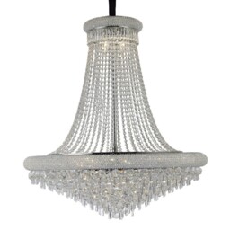 Alexandra Ceiling Pendant Chandelier 20 Light Polished Chrome, Crystal - thumbnail 1