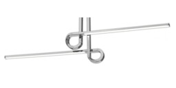 Cinto Semi Flush Ceiling Light 20W LED, 3000K, 1600lm, Polished Chrome - thumbnail 5
