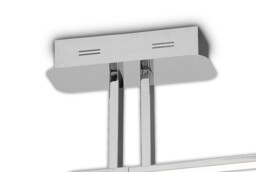 Cinto Semi Flush Ceiling Light 20W LED, 3000K, 1600lm, Polished Chrome - thumbnail 3