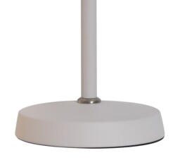 Tioga Adjustable Table Lamp, 1 x E27, Sand White, Satin Nickel, White - thumbnail 5