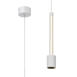 Fugaz Pendant, 7W LED, 3000K, 520lm, Sand White/Rose Gold, 3yrs Warranty - thumbnail 1