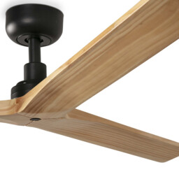 Klim Medium Ceiling Fan Black, Pine Blades - thumbnail 3