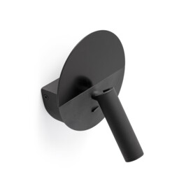 Duas USB C Reading Wall Light Matt Black 2700K