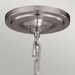 Hounslow 1 Light Ceiling Mini Pendant Brushed Steel, E27 - thumbnail 2