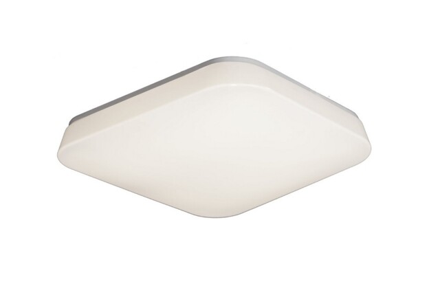 Fusion Flush Ceiling, Flush Wall 18W Medium LED 3000K, 1800lm, White Acrylic - image 1