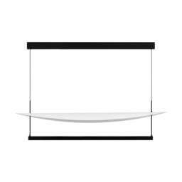Diona 120cm Integrated LED Pendant Ceiling Light Sandy Black, White Triac Dimmable LED 81W 5160lm 3000K - thumbnail 1