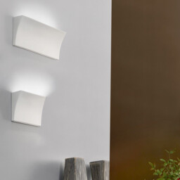 Delon Lifestyle Ceramics Plaster Wall Light White, 2x G9 - thumbnail 2