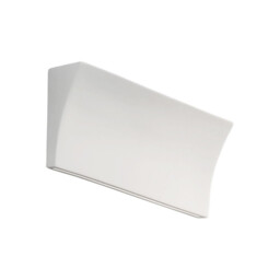 Delon Lifestyle Ceramics Plaster Wall Light White, 2x G9