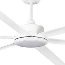 Rotterdam XXXL 300cm LED Ceiling Fan Matt White - 6 Blade - thumbnail 2