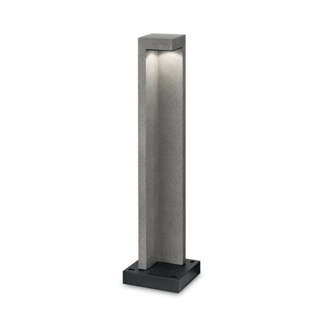 Titano Integrated LED Outdoor Bollard Lamp 1 Light Granite 3000K IP55