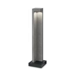 Titano Integrated LED Outdoor Bollard Lamp 1 Light Granite 3000K IP55