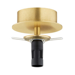 Fabio Wall Lamp White-Brown (Marble Colour), Brushed Brass IP44 - thumbnail 3