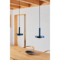 Whizz Dome Pendant Ceiling Light Blue - thumbnail 2