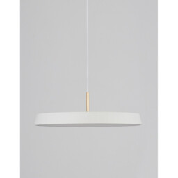 Vetro Integrated LED Pendant Ceiling Light Matt White Aluminium LED 41W 2693Lm 3000K - thumbnail 3