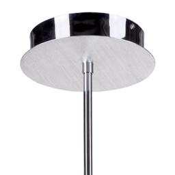 Juno Telescopic 5 Light 30W LED 3000K, 2700lm, Satin Aluminium/Frosted Acrylic/Polished Chrome - thumbnail 5