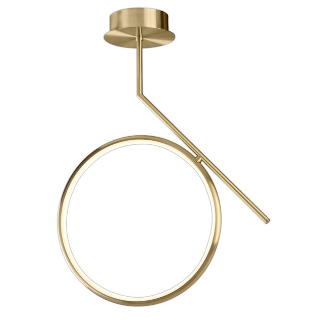 Olimpia Ceiling, 25W LED, 3000K, 1875lm, IP20, Satin Gold - image 1