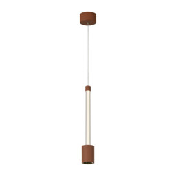 Fugaz Pendant, 7W LED, 3000K, 520lm, Mocha/Rose Gold, 3yrs Warranty - thumbnail 5