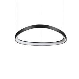 Gemini LED Decorative Integrated Pendant Light Black, 3000K - thumbnail 1