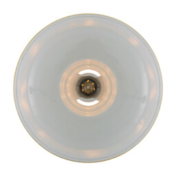 Vienna Industrial Dome Pendant, Chrome, Yellow - thumbnail 5