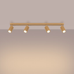 Karbon Minimalist Spotlight Bar 4 Light Gold - thumbnail 3