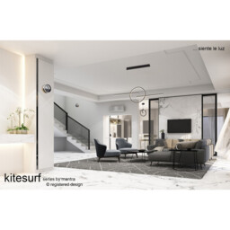 Kitesurf Table Lamp, 8W LED, 3000K, 380lm, Black, 3yrs Warranty - thumbnail 5